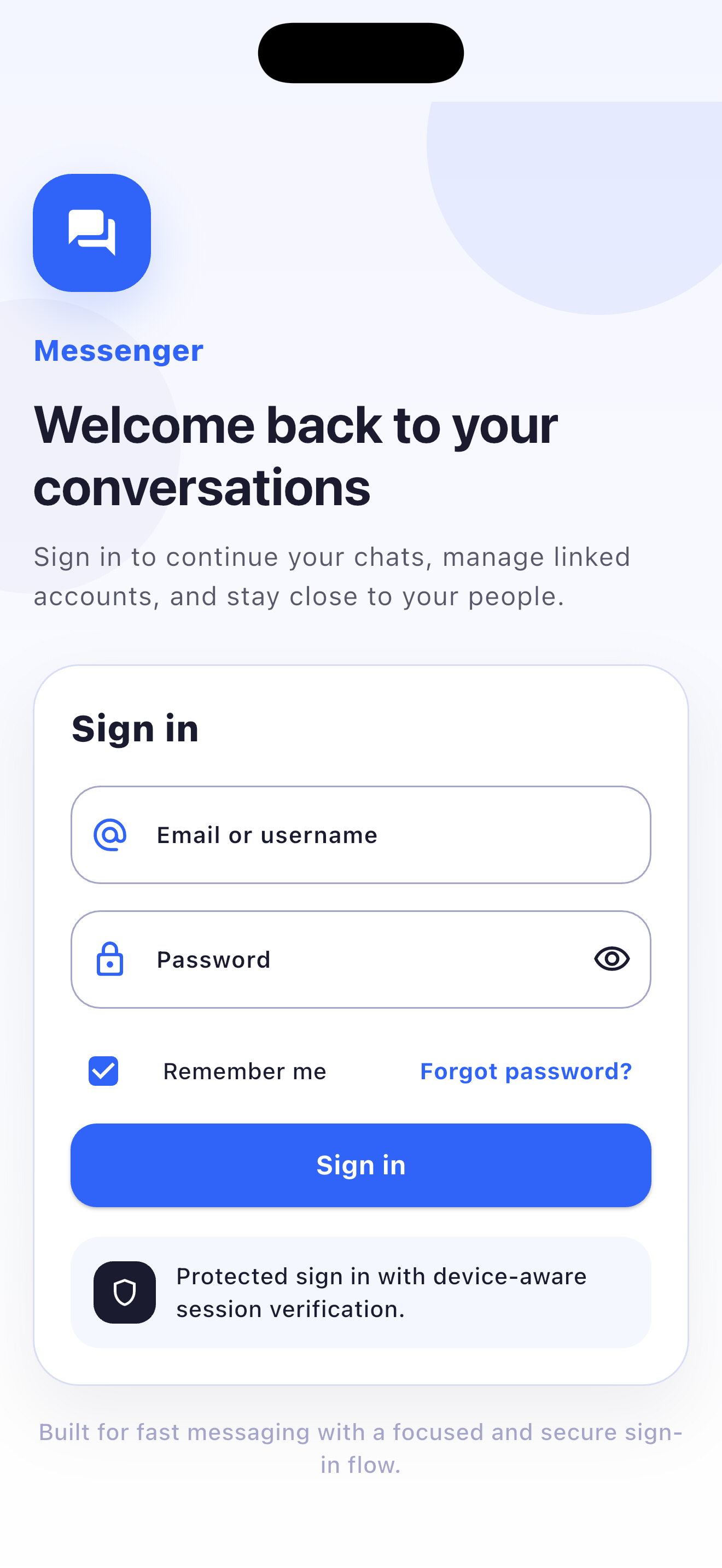 Sngine Messanger – Flutter Social Networking App (Android & iOS) mobile preview